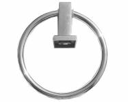 Towel Ring Square Open (W) 